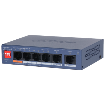 Сетевые коммутаторы с РоЕ Dahua DH-CS4006-4ET2GT-60