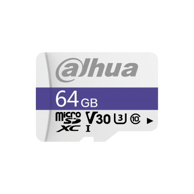 Жесткие диски и карты памяти Dahua Карта памяти MICROSD 64Gb (DHI-TF-C100/64GB)