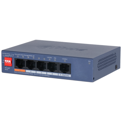 Сетевые коммутаторы с РоЕ Dahua DH-CS4005-4GT-60